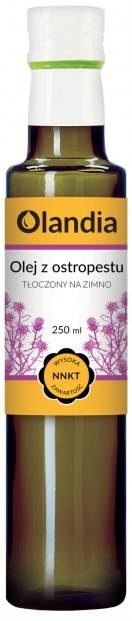 OLEJ Z OSTROPESTU PLAMISTEGO TŁOCZONY NA ZIMNO 250 ml - OLANDIA OLEJ Z OSTROPESTU PLAMISTEGO TŁOCZONY NA ZIMNO 250 ml - OLANDIA