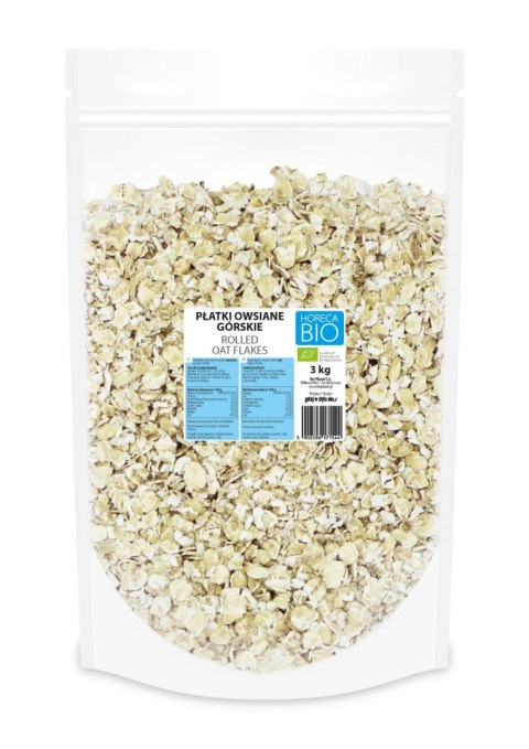 PŁATKI OWSIANE GÓRSKIE BIO 3 kg - HORECA (BIO PLANET) PŁATKI OWSIANE GÓRSKIE BIO 3 kg - HORECA (BIO PLANET)