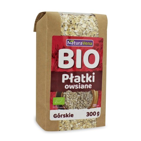 PŁATKI OWSIANE GÓRSKIE BIO 300 g - NATURAVENA PŁATKI OWSIANE GÓRSKIE BIO 300 g - NATURAVENA