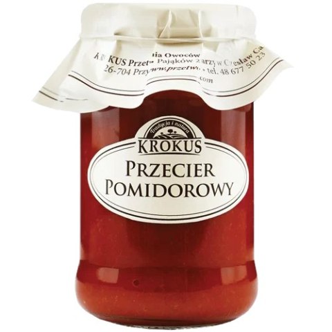 PRZECIER POMIDOROWY 340 g - KROKUS PRZECIER POMIDOROWY 340 g - KROKUS