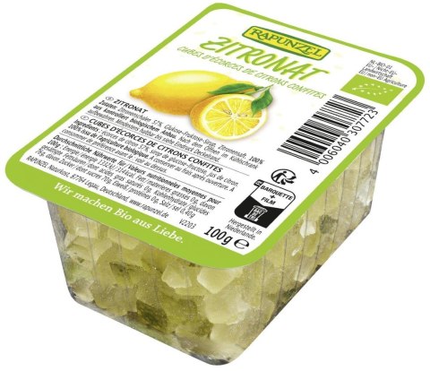 SKÓRKA CYTRYNY KANDYZOWANA BIO 100 g - RAPUNZEL SKÓRKA CYTRYNY KANDYZOWANA BIO 100 g - RAPUNZEL