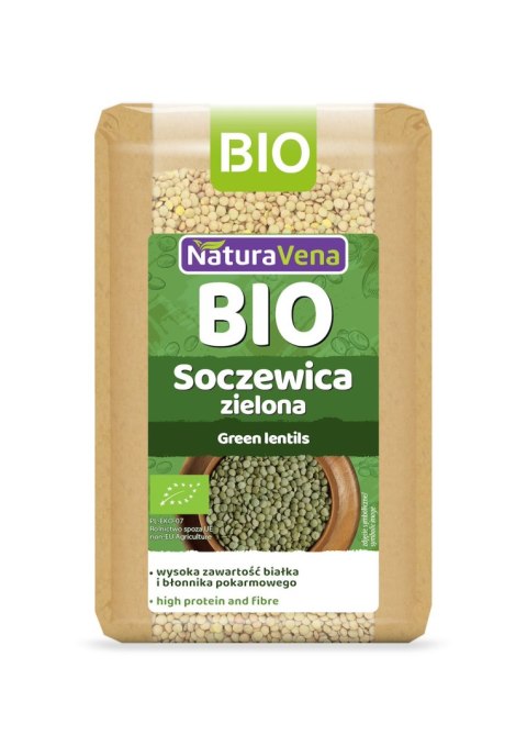 SOCZEWICA ZIELONA BIO 400 g - NATURAVENA SOCZEWICA ZIELONA BIO 400 g - NATURAVENA