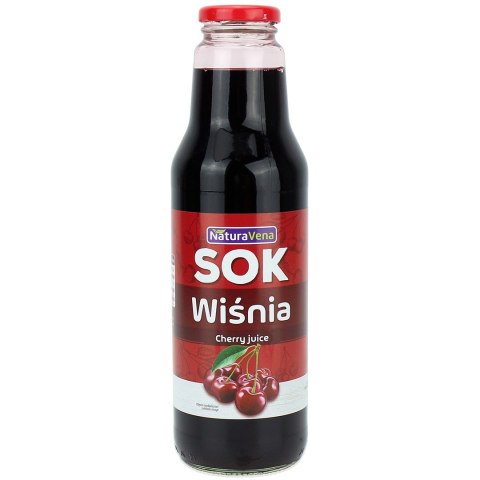 SOK Z WIŚNI 750 ml - NATURAVENA SOK Z WIŚNI 750 ml - NATURAVENA