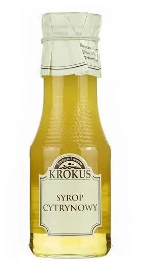SYROP CYTRYNOWY BEZGLUTENOWY 355 g (280 ml) - KROKUS SYROP CYTRYNOWY BEZGLUTENOWY 355 g (280 ml) - KROKUS