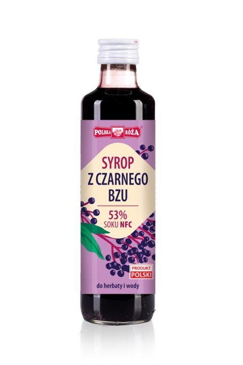 SYROP Z CZARNEGO BZU 250 ml - POLSKA RÓŻA SYROP Z CZARNEGO BZU 250 ml - POLSKA RÓŻA