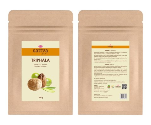 TRIPHALA W PROSZKU 100 g - SATTVA (FOODS) TRIPHALA W PROSZKU 100 g - SATTVA (FOODS)