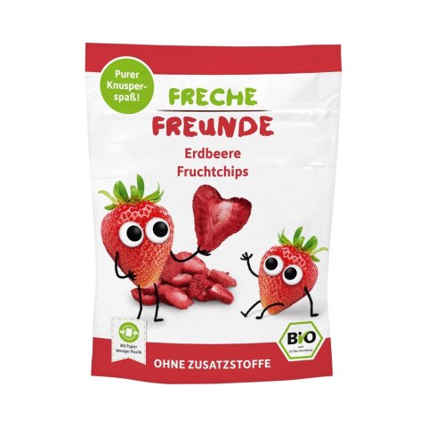 TRUSKAWKI LIOFILIZOWANE DLA DZIECI BEZGLUTENOWE BIO 12 g - FRECHE FREUNDE TRUSKAWKI LIOFILIZOWANE DLA DZIECI BEZGLUTENOWE BIO 12 g - FRECHE FREUNDE