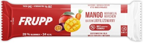 BATON LIOFILIZOWANY MANGO - MARAKUJA - MARCHEW BEZGLUTENOWY 10 g - CELIKO (FRUPP) BATON LIOFILIZOWANY MANGO - MARAKUJA - MARCHEW BEZGLUTENOWY 10 g - CELIKO (FRUPP)