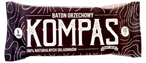 BATON ORZECHOWY "KOMPAS" BEZGLUTENOWY 70 g - ZMIANY ZMIANY BATON ORZECHOWY "KOMPAS" BEZGLUTENOWY 70 g - ZMIANY ZMIANY