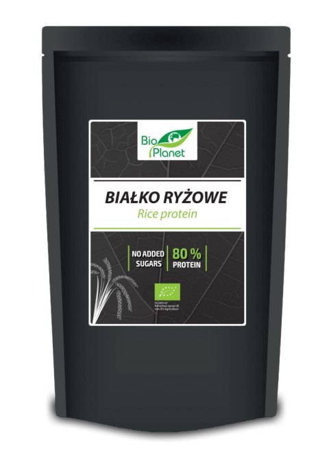 BIAŁKO RYŻOWE BIO 500 g - BIO PLANET BIAŁKO RYŻOWE BIO 500 g - BIO PLANET