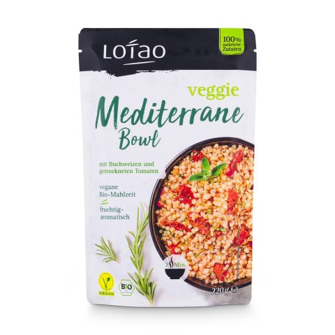 BOWL ŚRÓDZIEMNOMORSKI WEGAŃSKI BIO 220 g - LOTAO BOWL ŚRÓDZIEMNOMORSKI WEGAŃSKI BIO 220 g - LOTAO