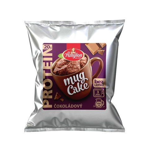 CIASTO PROTEINOWE CZEKOLADOWE Z KUBECZKA BEZGLUTENOWE 60 g - AMYLON CIASTO PROTEINOWE CZEKOLADOWE Z KUBECZKA BEZGLUTENOWE 60 g - AMYLON