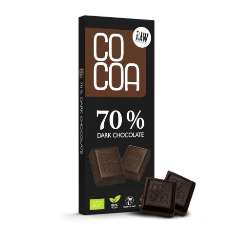 CZEKOLADA GORZKA 70 % BIO 40 g - COCOA CZEKOLADA GORZKA 70 % BIO 40 g - COCOA