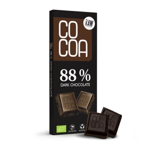 CZEKOLADA GORZKA 88 % BIO 40 g - COCOA CZEKOLADA GORZKA 88 % BIO 40 g - COCOA