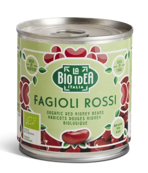 FASOLKA CZERWONA KIDNEY W ZALEWIE BIO 200 g (120 g) - LA BIO IDEA FASOLKA CZERWONA KIDNEY W ZALEWIE BIO 200 g (120 g) - LA BIO IDEA