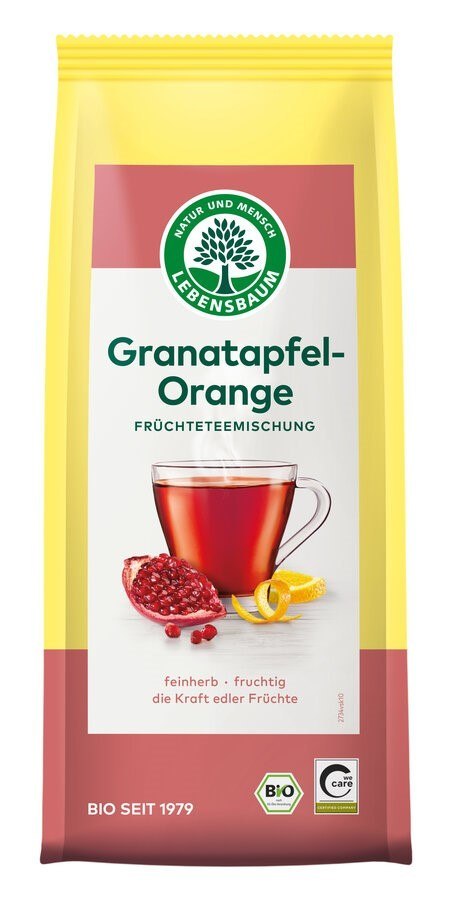HERBATKA GRANAT - POMARAŃCZA BIO 75 g - LEBENSBAUM HERBATKA GRANAT - POMARAŃCZA BIO 75 g - LEBENSBAUM