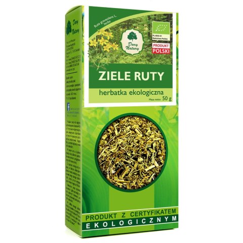 HERBATKA ZIELE RUTY BIO 50 g - DARY NATURY HERBATKA ZIELE RUTY BIO 50 g - DARY NATURY