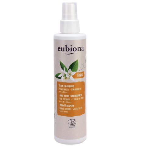 HYDRO LAKIER DO WŁOSÓW POMARAŃCZA - ORZECH WŁOSKI ECO 200 ml - EUBIONA HYDRO LAKIER DO WŁOSÓW POMARAŃCZA - ORZECH WŁOSKI ECO 200 ml - EUBIONA