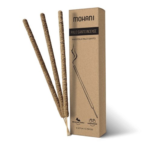 KADZIDEŁKA SŁUPKOWE PALO SANTO (5 szt.) 21 g - MOHANI KADZIDEŁKA SŁUPKOWE PALO SANTO (5 szt.) 21 g - MOHANI
