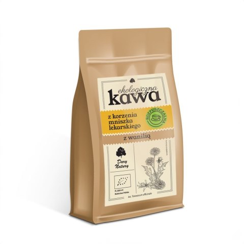 KAWA ROZPUSZCZALNA Z KORZENIA MNISZKA LEKARSKIEGO Z WANILIĄ BIO 100 g - DARY NATURY KAWA ROZPUSZCZALNA Z KORZENIA MNISZKA LEKARSKIEGO Z WANILIĄ BIO 100 g - DARY NATURY