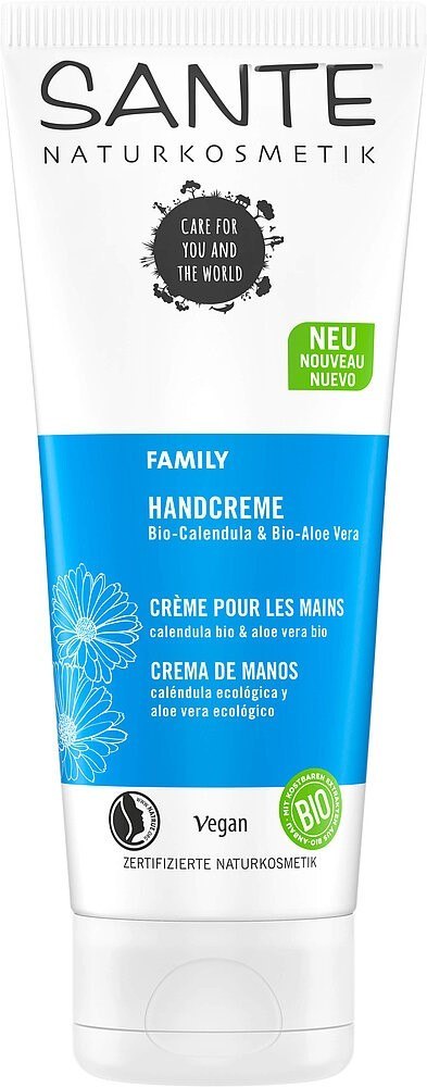 KREM DO RĄK RODZINNY NAGIETEK I ALOES ECO 100 ml - SANTE KREM DO RĄK RODZINNY NAGIETEK I ALOES ECO 100 ml - SANTE