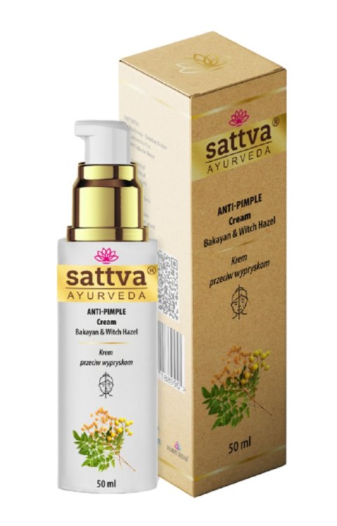 KREM DO TWARZY PRZECIW NIEDOSKONAŁOŚCIOM 50 ml - SATTVA (AYURVEDA) KREM DO TWARZY PRZECIW NIEDOSKONAŁOŚCIOM 50 ml - SATTVA (AYURVEDA)