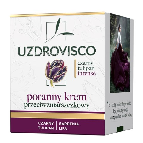 KREM DO TWARZY PRZECIWZMARSZCZKOWY NA DZIEŃ 50 ml - UZDROVISCO (CZARNY TULIPAN INTENSE) KREM DO TWARZY PRZECIWZMARSZCZKOWY NA DZIEŃ 50 ml - UZDROVISCO (CZARNY TULIPAN INTENSE)