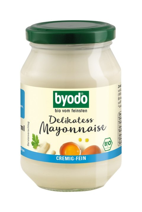 MAJONEZ DELIKATNY BEZGLUTENOWY BIO 250 ml - BYODO MAJONEZ DELIKATNY BEZGLUTENOWY BIO 250 ml - BYODO
