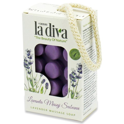 MYDŁO DO MASAŻU LAWENDOWE 120 g - LA DIVA MYDŁO DO MASAŻU LAWENDOWE 120 g - LA DIVA