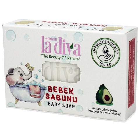MYDŁO W KOSTCE DLA DZIECI 90 g - LA DIVA MYDŁO W KOSTCE DLA DZIECI 90 g - LA DIVA