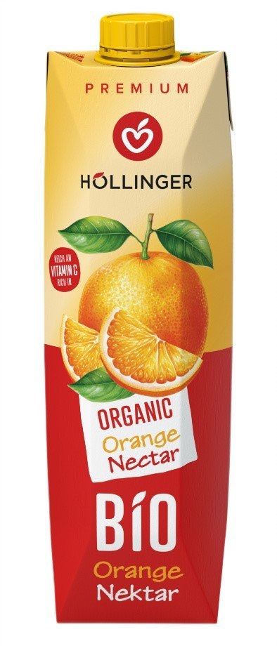 NEKTAR POMARAŃCZOWY BIO 1 L - HOLLINGER NEKTAR POMARAŃCZOWY BIO 1 L - HOLLINGER