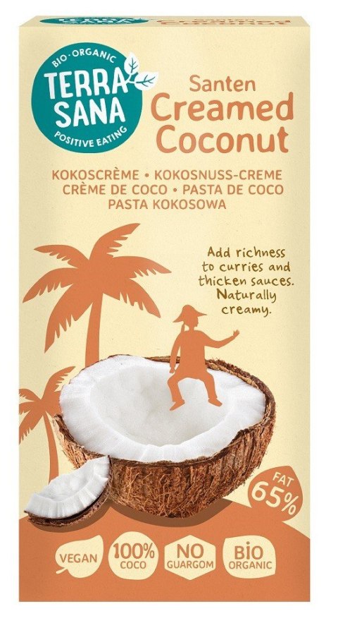 PASTA KOKOSOWA BIO 200 g - TERRASANA PASTA KOKOSOWA BIO 200 g - TERRASANA