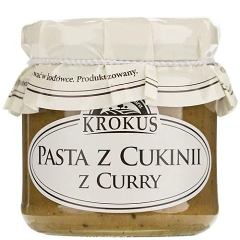 PASTA Z CUKINII I CIECIERZYCY Z CURRY BEZGLUTENOWA 180 g - KROKUS PASTA Z CUKINII I CIECIERZYCY Z CURRY BEZGLUTENOWA 180 g - KROKUS