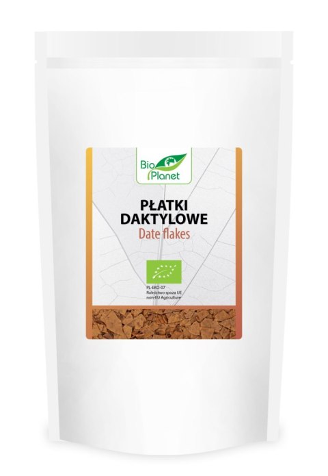 PŁATKI DAKTYLOWE BIO 250 g - BIO PLANET PŁATKI DAKTYLOWE BIO 250 g - BIO PLANET
