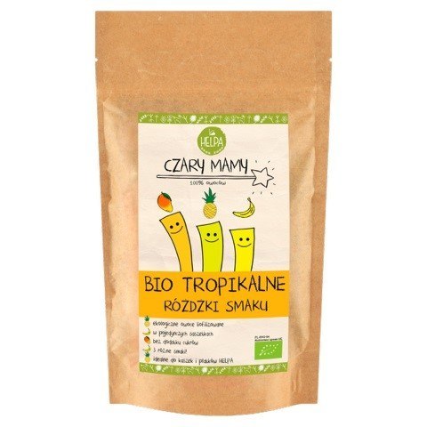 RÓŻDŻKI SMAKU TROPIKALNE (LIOFILIZOWANE OWOCE) BIO (9 x 2 g) 18 g - HELPA RÓŻDŻKI SMAKU TROPIKALNE (LIOFILIZOWANE OWOCE) BIO (9 x 2 g) 18 g - HELPA