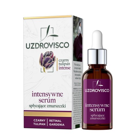 SERUM DO TWARZY PRZECIWZMARSZCZKOWE 30 ml - UZDROVISCO (CZARNY TULIPAN INTENSE) SERUM DO TWARZY PRZECIWZMARSZCZKOWE 30 ml - UZDROVISCO (CZARNY TULIPAN INTENSE)