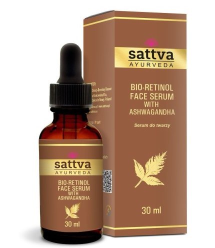 SERUM DO TWARZY Z ASHWAGANDHĄ I BIO-RETINOLEM 30 ml - SATTVA (AYURVEDA) SERUM DO TWARZY Z ASHWAGANDHĄ I BIO-RETINOLEM 30 ml - SATTVA (AYURVEDA)