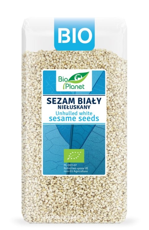 SEZAM BIAŁY NIEŁUSKANY BIO 400 g - BIO PLANET SEZAM BIAŁY NIEŁUSKANY BIO 400 g - BIO PLANET