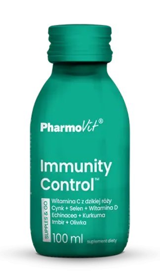 SHOT IMMUNITY CONTROL BEZGLUTENOWY 100 ml - PHARMOVIT (SUPPLES & GO) SHOT IMMUNITY CONTROL BEZGLUTENOWY 100 ml - PHARMOVIT (SUPPLES & GO)