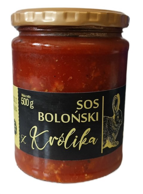 SOS BOLOŃSKI Z KRÓLIKA BEZGLUTENOWY 500 g - AMCIU SOS BOLOŃSKI Z KRÓLIKA BEZGLUTENOWY 500 g - AMCIU