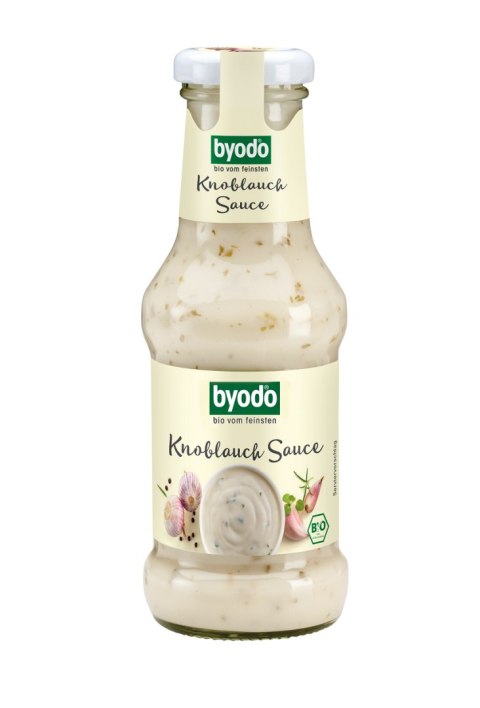 SOS CZOSNKOWY BEZGLUTENOWY BIO 250 ml - BYODO SOS CZOSNKOWY BEZGLUTENOWY BIO 250 ml - BYODO