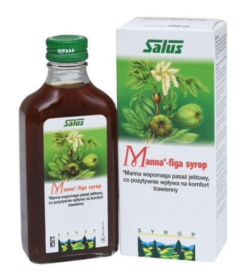 SYROP JESION MANNOWY - FIGA BEZGLUTENOWY 200 ml - SALUS SYROP JESION MANNOWY - FIGA BEZGLUTENOWY 200 ml - SALUS