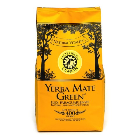 YERBA MATE GREEN LEMON 400 g - MATE GREEN YERBA MATE GREEN LEMON 400 g - MATE GREEN