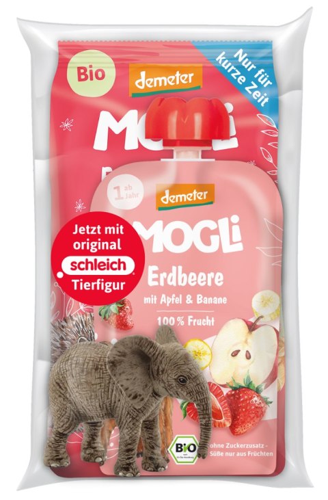 ZESTAW DEMETER BIO: MUS, CIASTKA TRUSKAWKOWE, ZABAWKA 240 g - MOGLI ZESTAW DEMETER BIO: MUS, CIASTKA TRUSKAWKOWE, ZABAWKA 240 g - MOGLI