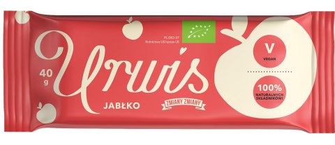 BATON BAKALIOWY Z JABŁKIEM "URWIS" BEZGLUTENOWY BIO 40 g - ZMIANY ZMIANY BATON BAKALIOWY Z JABŁKIEM "URWIS" BEZGLUTENOWY BIO 40 g - ZMIANY ZMIANY