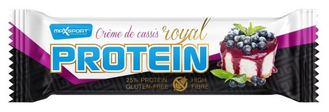 BATON PROTEINOWY O SMAKU CZARNEJ PORZECZKI W BIAŁEJ POLEWIE BEZGLUTENOWY 60 g - MAXSPORT BATON PROTEINOWY O SMAKU CZARNEJ PORZECZKI W BIAŁEJ POLEWIE BEZGLUTENOWY 60 g - MAXSPORT