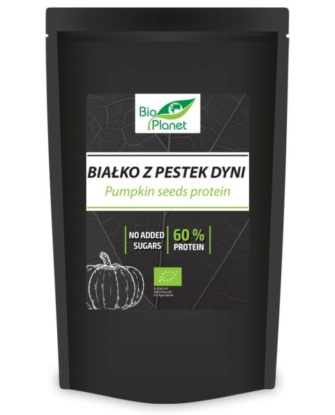 BIAŁKO Z PESTEK DYNI BIO 500 g - BIO PLANET BIAŁKO Z PESTEK DYNI BIO 500 g - BIO PLANET