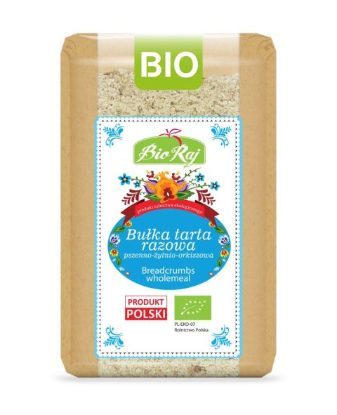 BUŁKA TARTA RAZOWA BIO (POLSKA) 500 g - BIO RAJ BUŁKA TARTA RAZOWA BIO (POLSKA) 500 g - BIO RAJ