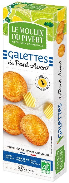 CIASTKA MAŚLANE BRETOŃSKIE BIO 100 g - LE MOULIN DU PIVERT CIASTKA MAŚLANE BRETOŃSKIE BIO 100 g - LE MOULIN DU PIVERT