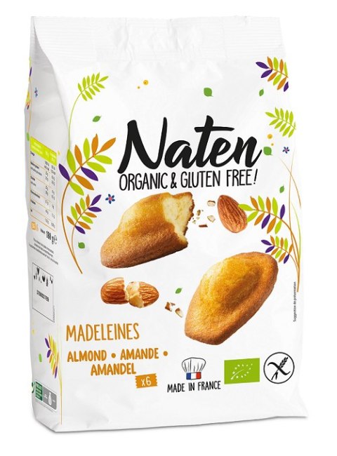 CIASTKA Z MIGDAŁAMI BEZGLUTENOWE BIO 180 g - NATEN CIASTKA Z MIGDAŁAMI BEZGLUTENOWE BIO 180 g - NATEN
